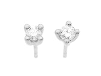 Solitaire earrings