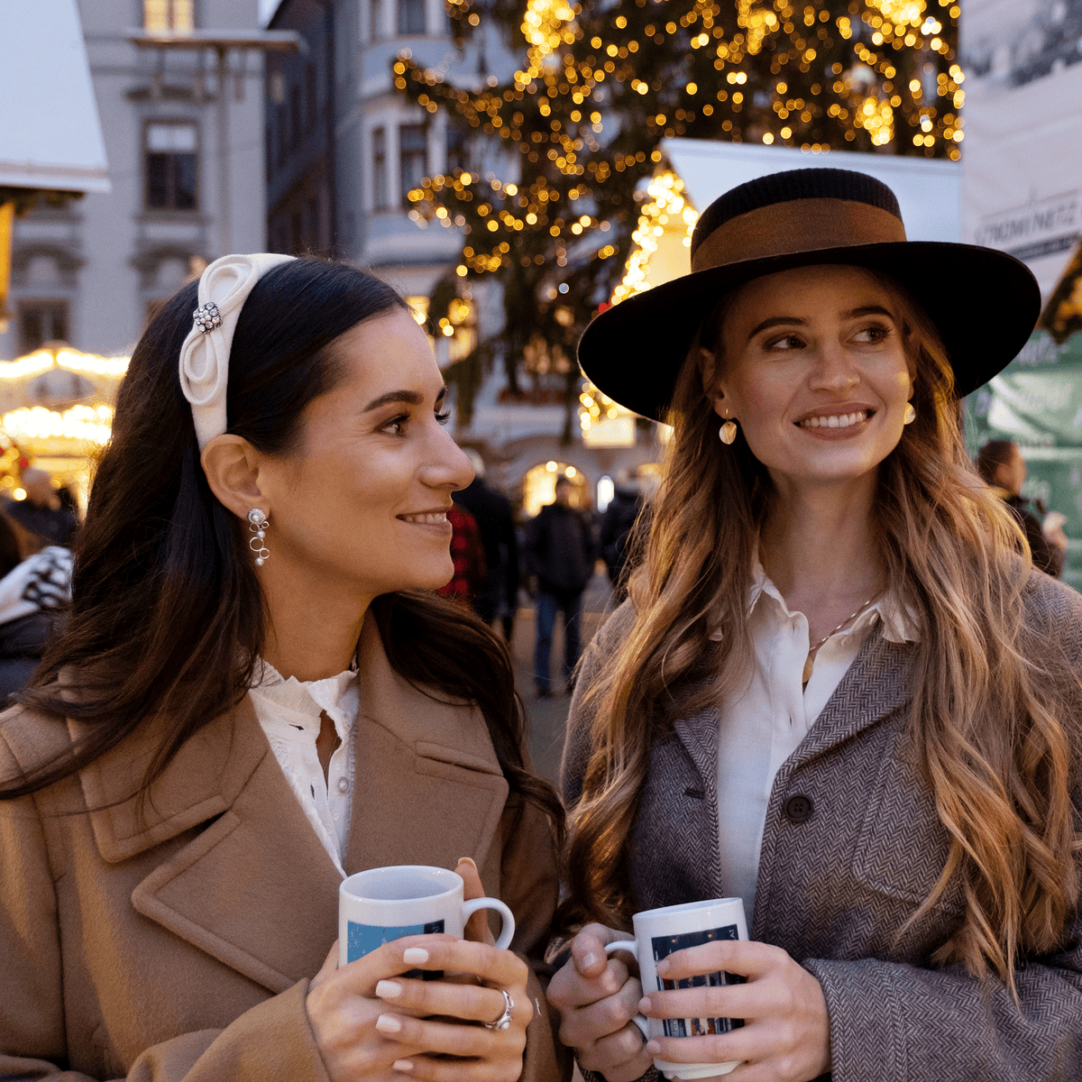 weihnachtsmarkt freundinnen