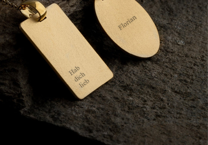 gravurmöglichkeiten datum fingerabdruck