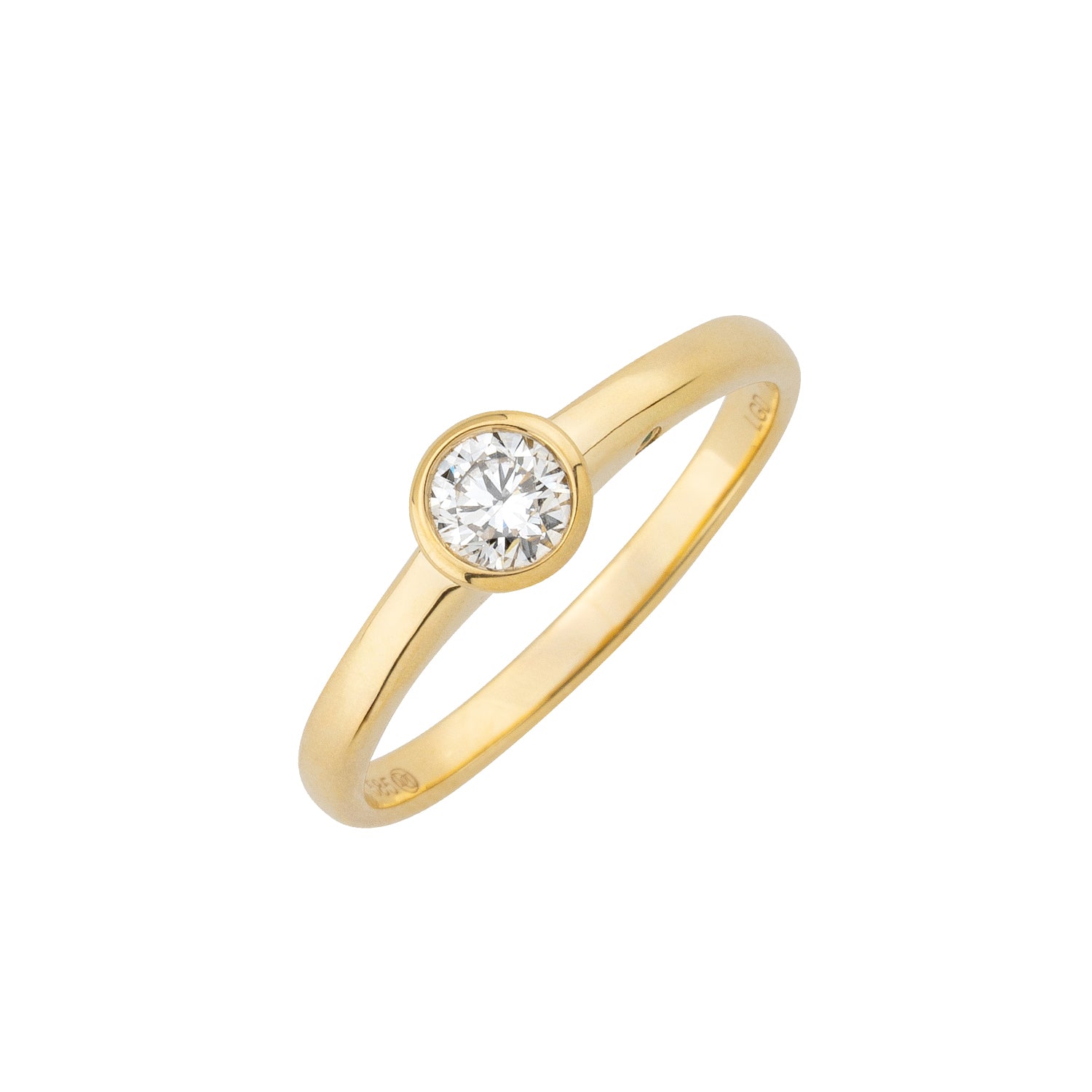 Solitärring Lab Grown Diamond