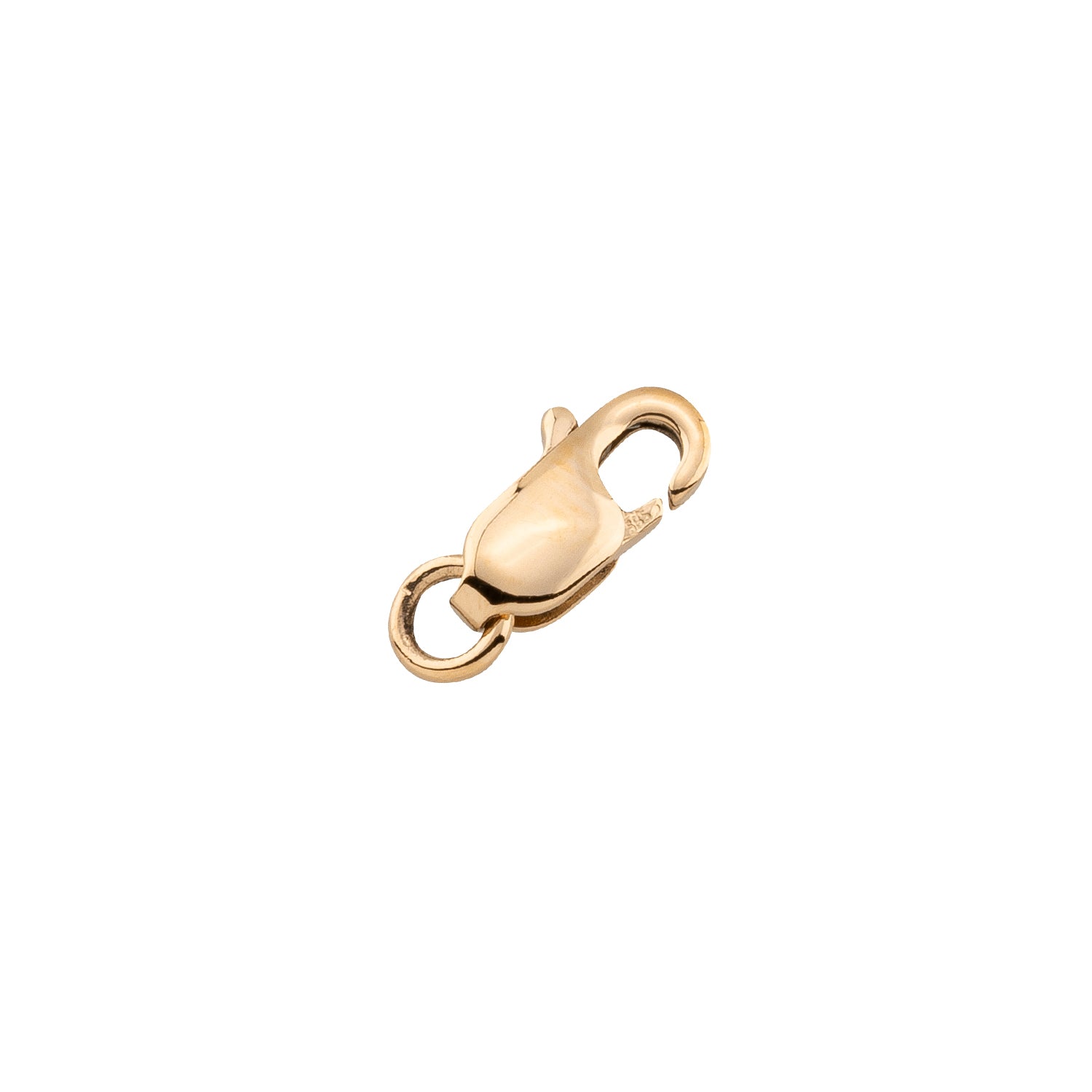Karabiner flach 585/- Gelbgold