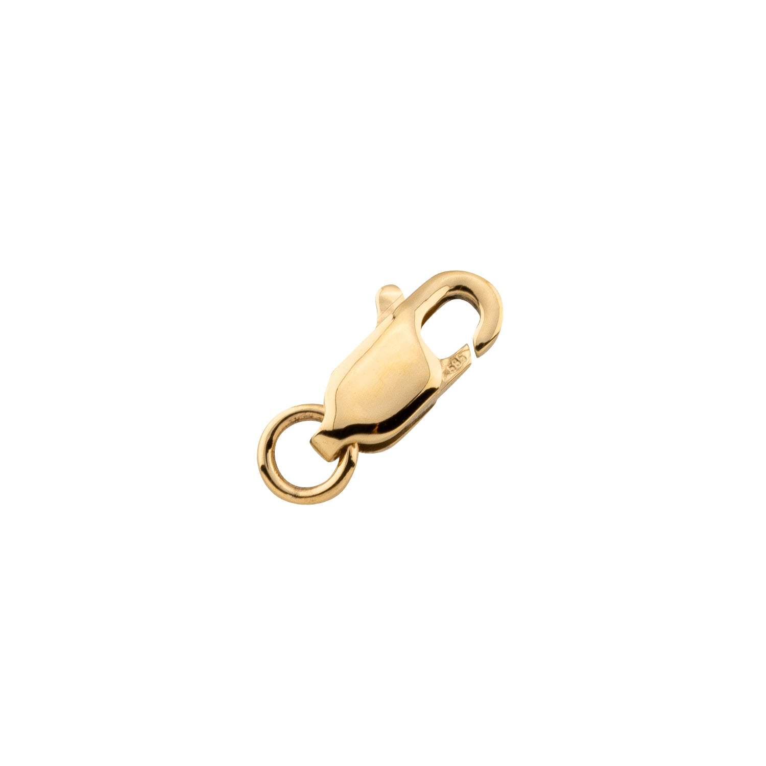 Karabiner flach 585/- Gelbgold