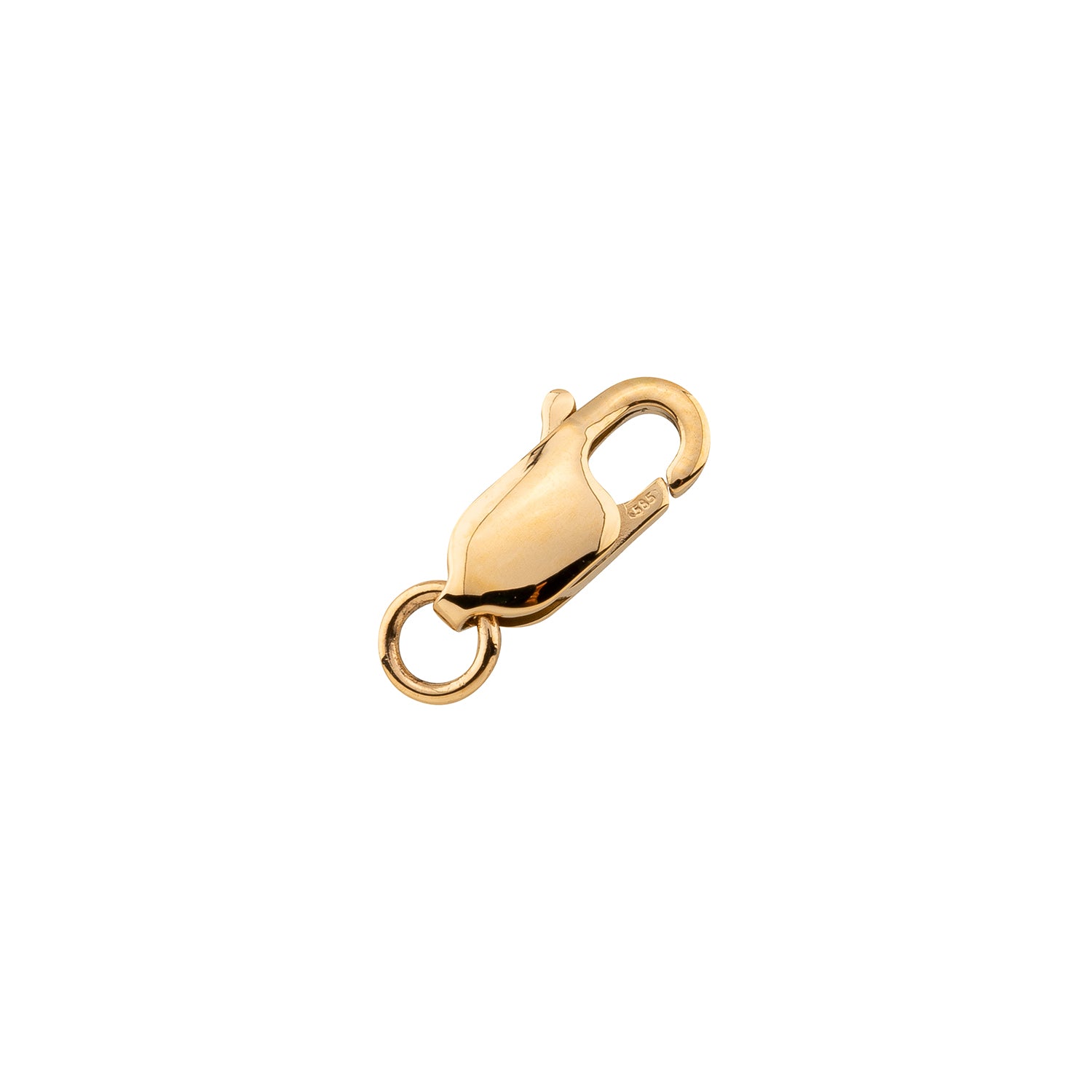 Karabiner flach 585/- Gelbgold