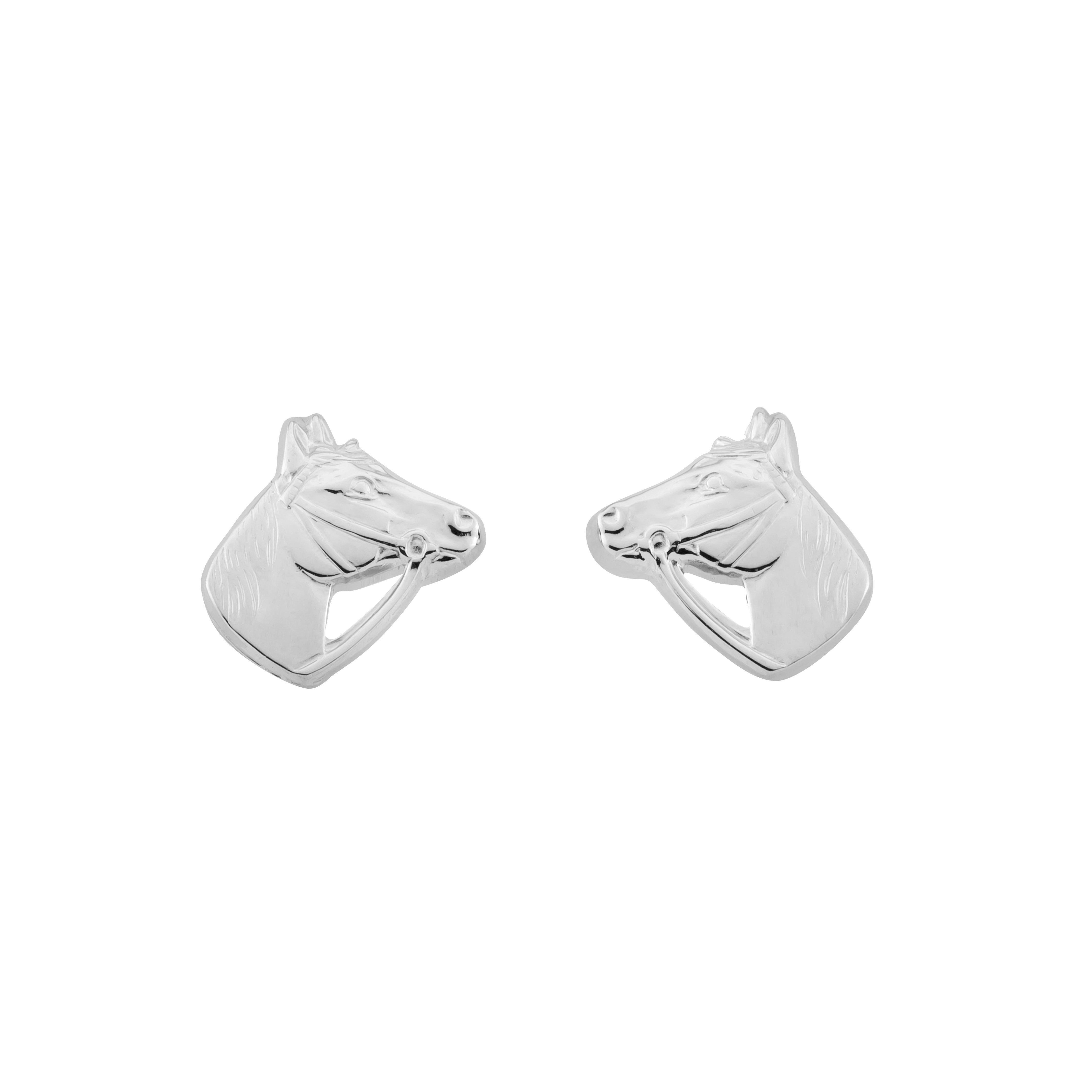 Horse stud earrings