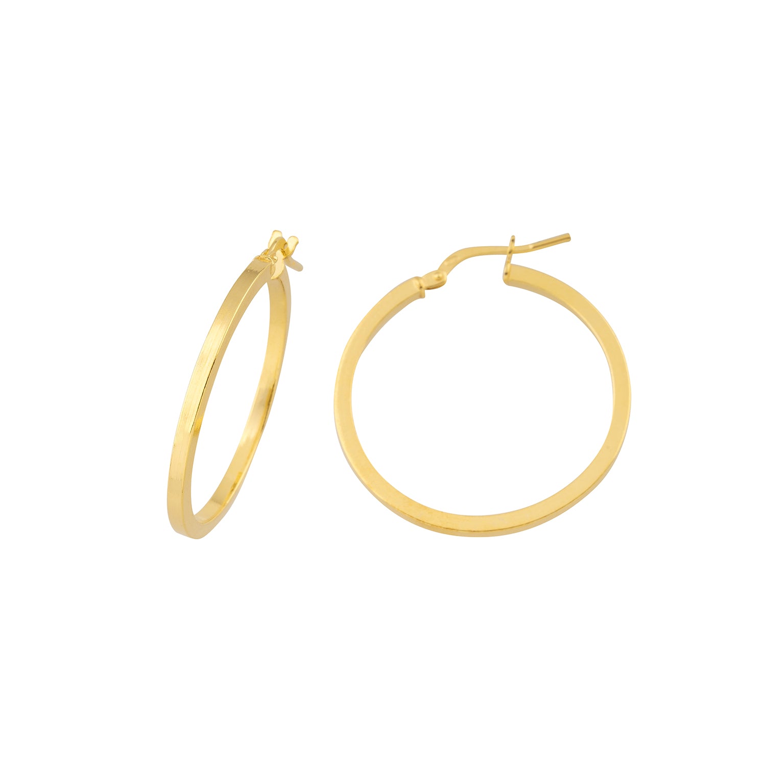 Hoop earrings