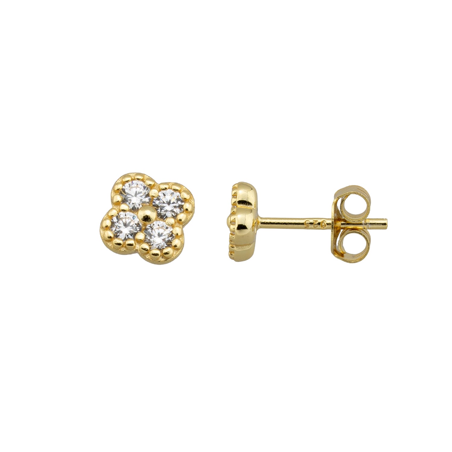 Ohrstecker Blume