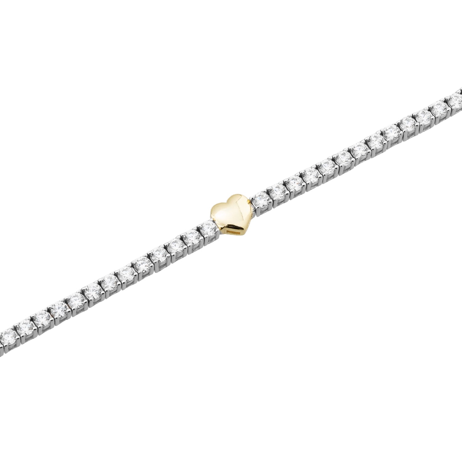 Tennis Armband Herz