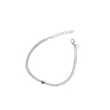 Tennis Armband Herz