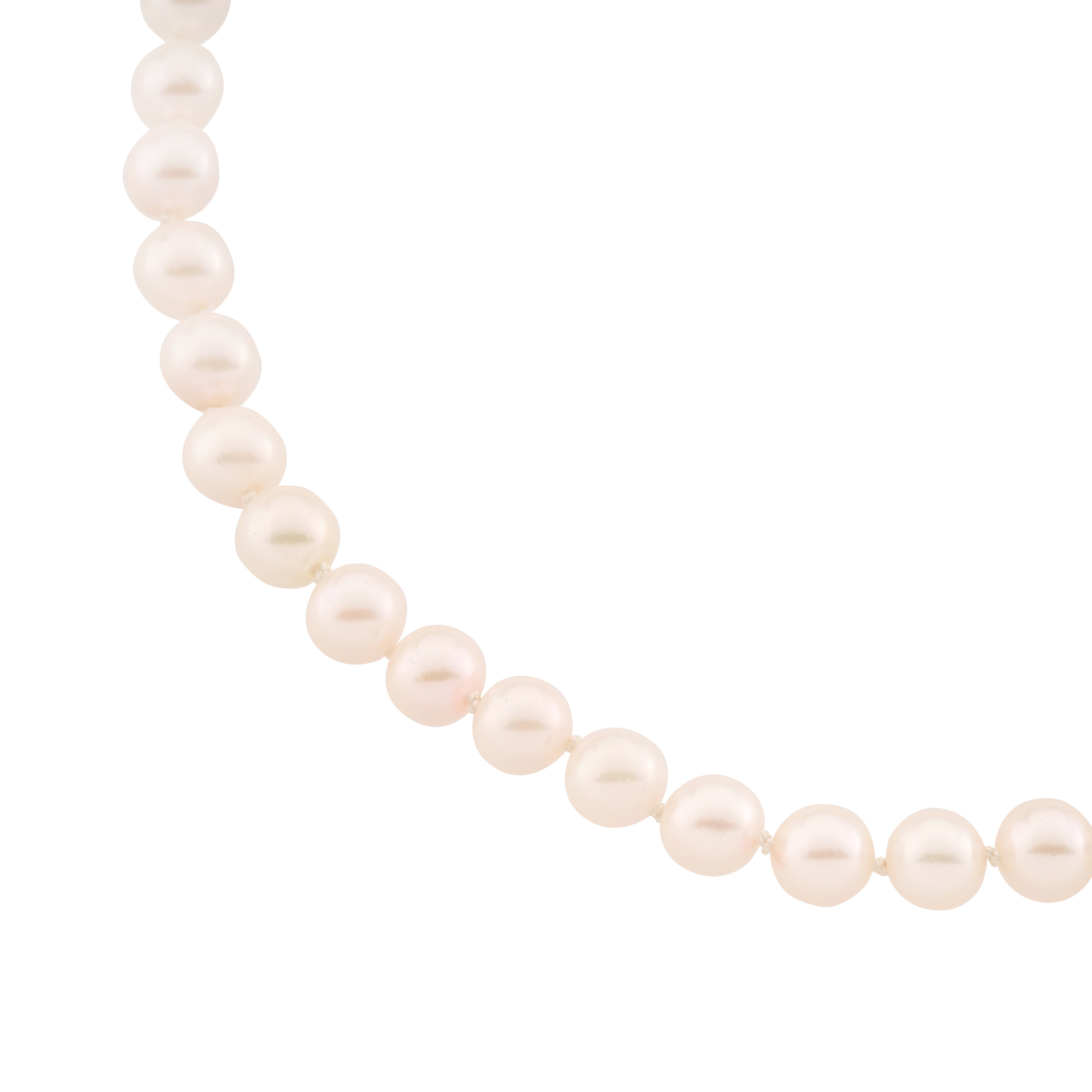 Akoya pearl necklace