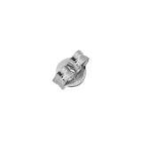 Ohrstecker-Verschluss 925/- Silber rhodiniert
