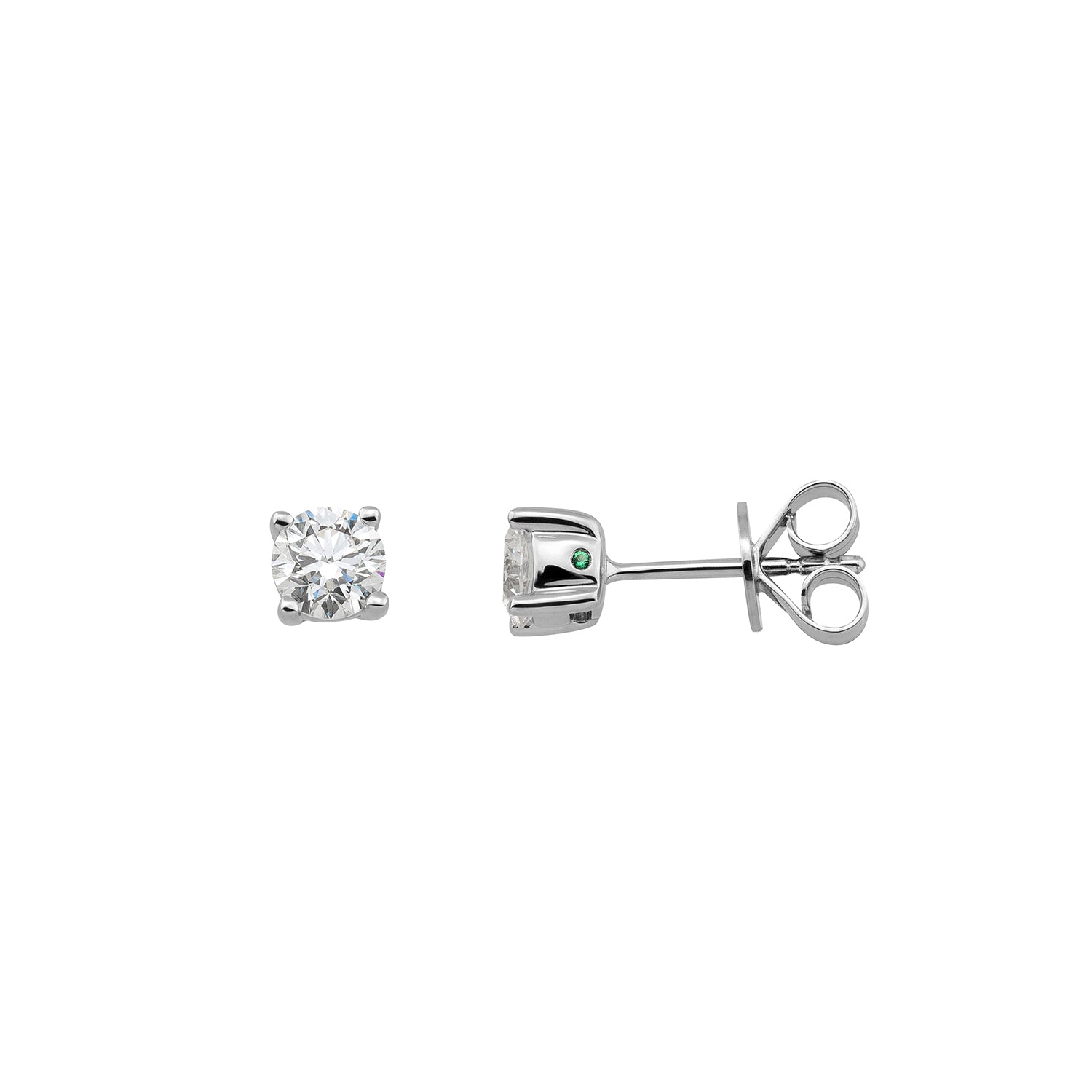 Solitärohrstecker Lab Grown Diamond
