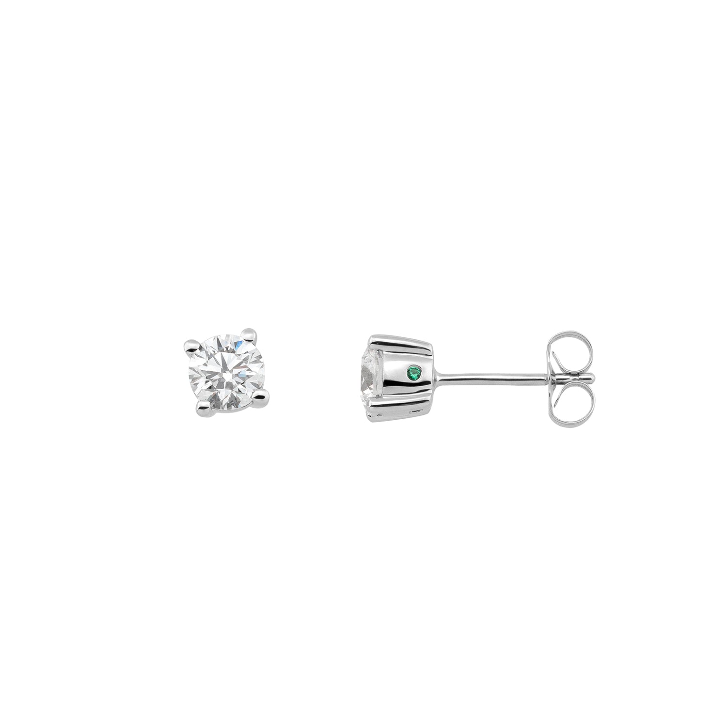 Solitärohrstecker Lab Grown Diamond