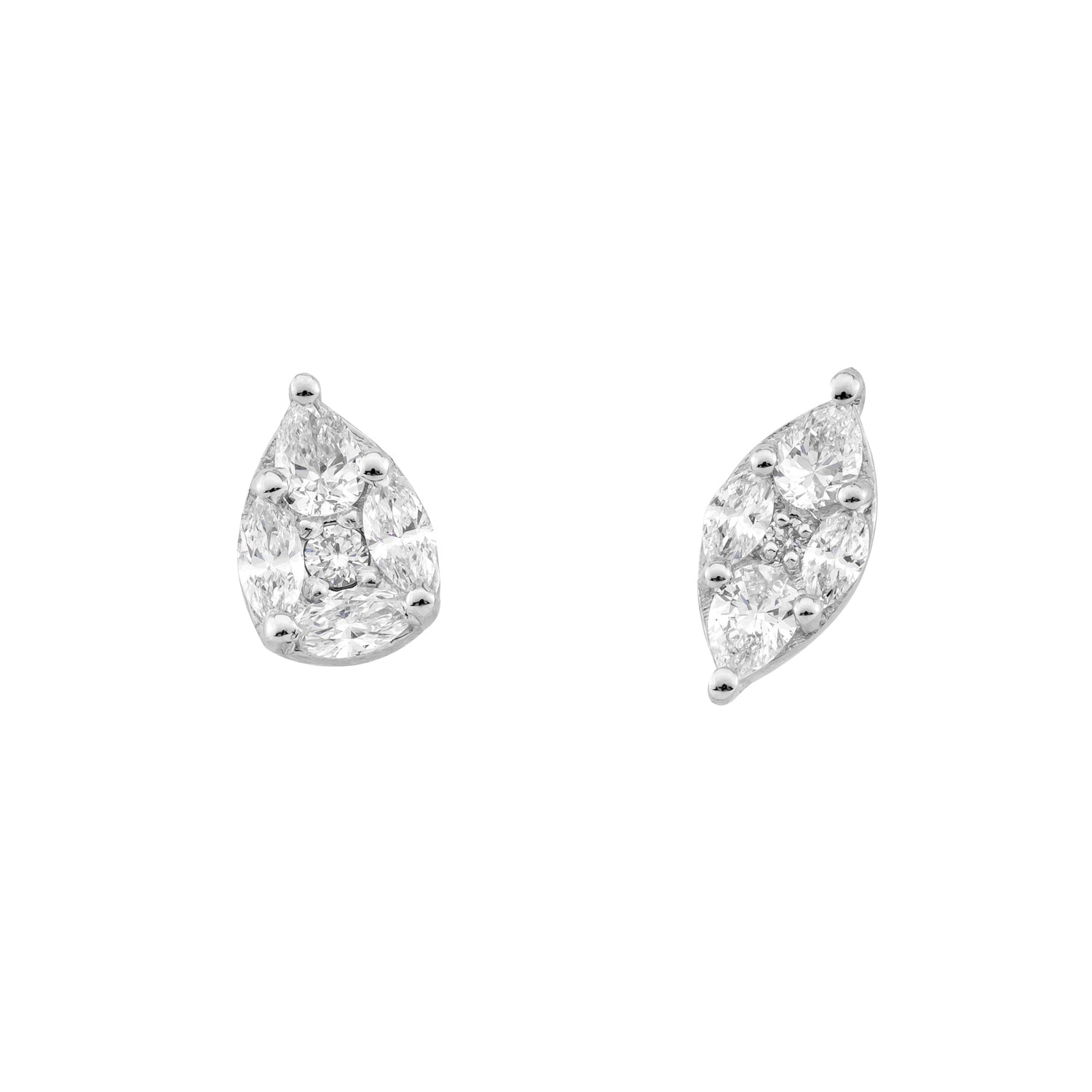 Stud earrings Iris