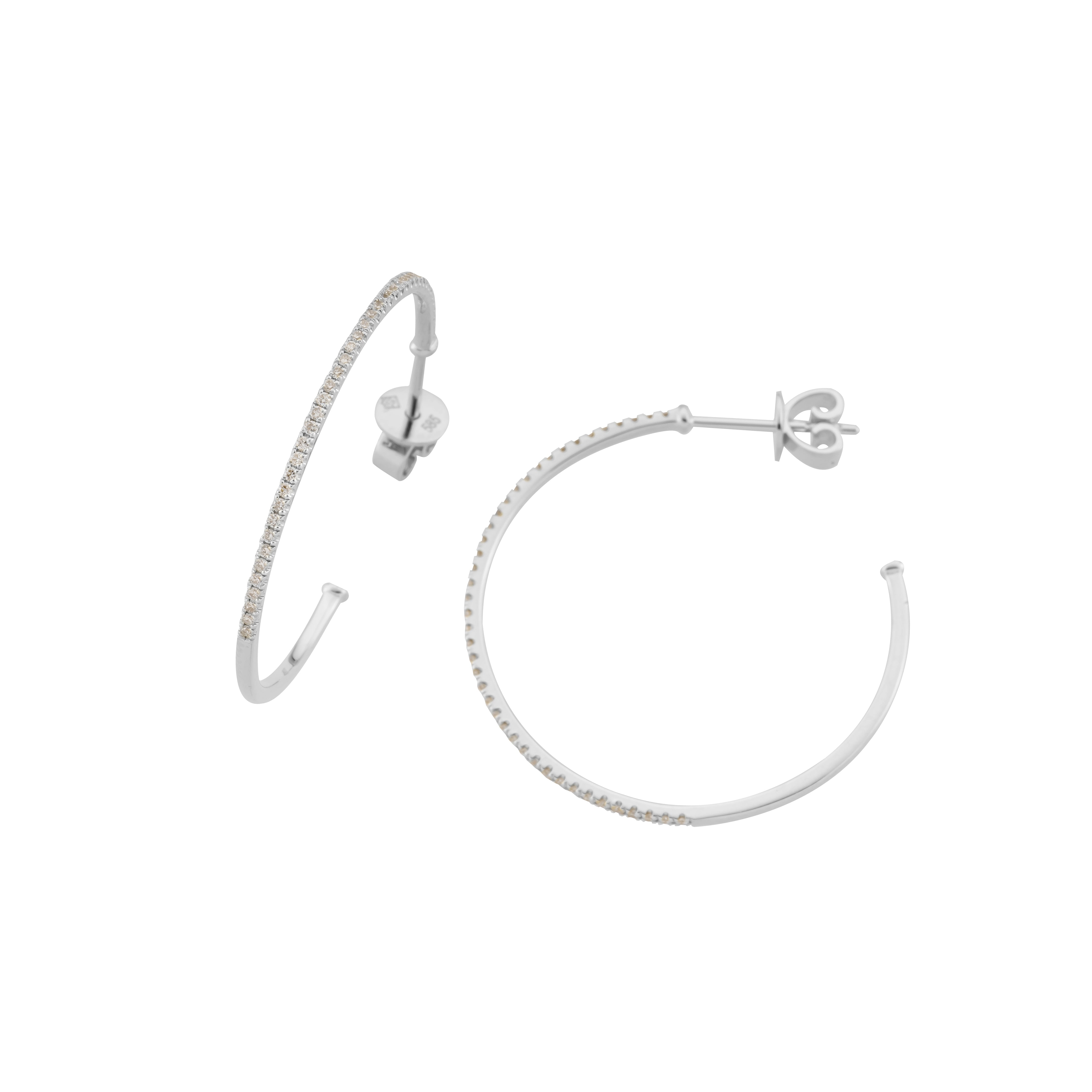 Hoop earrings