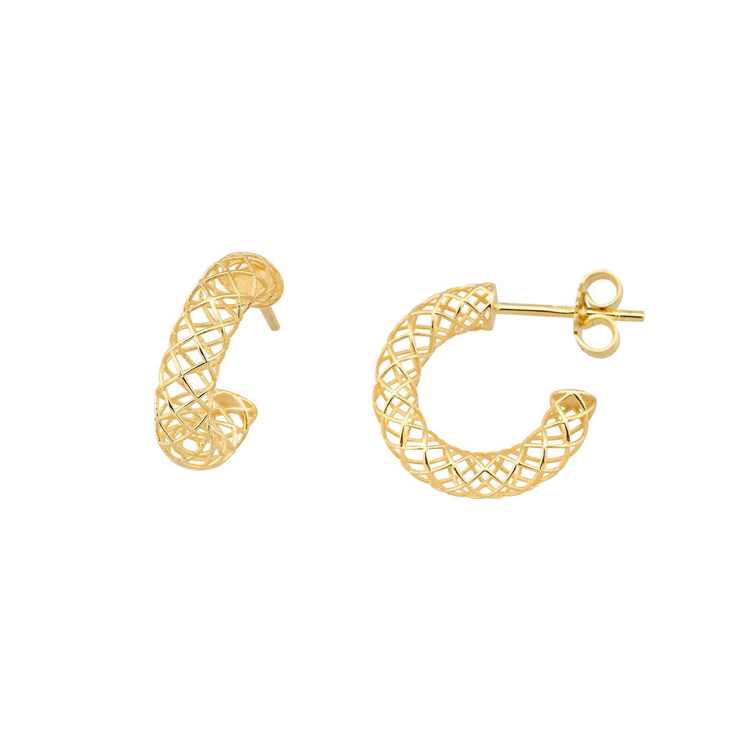 Hoop earrings