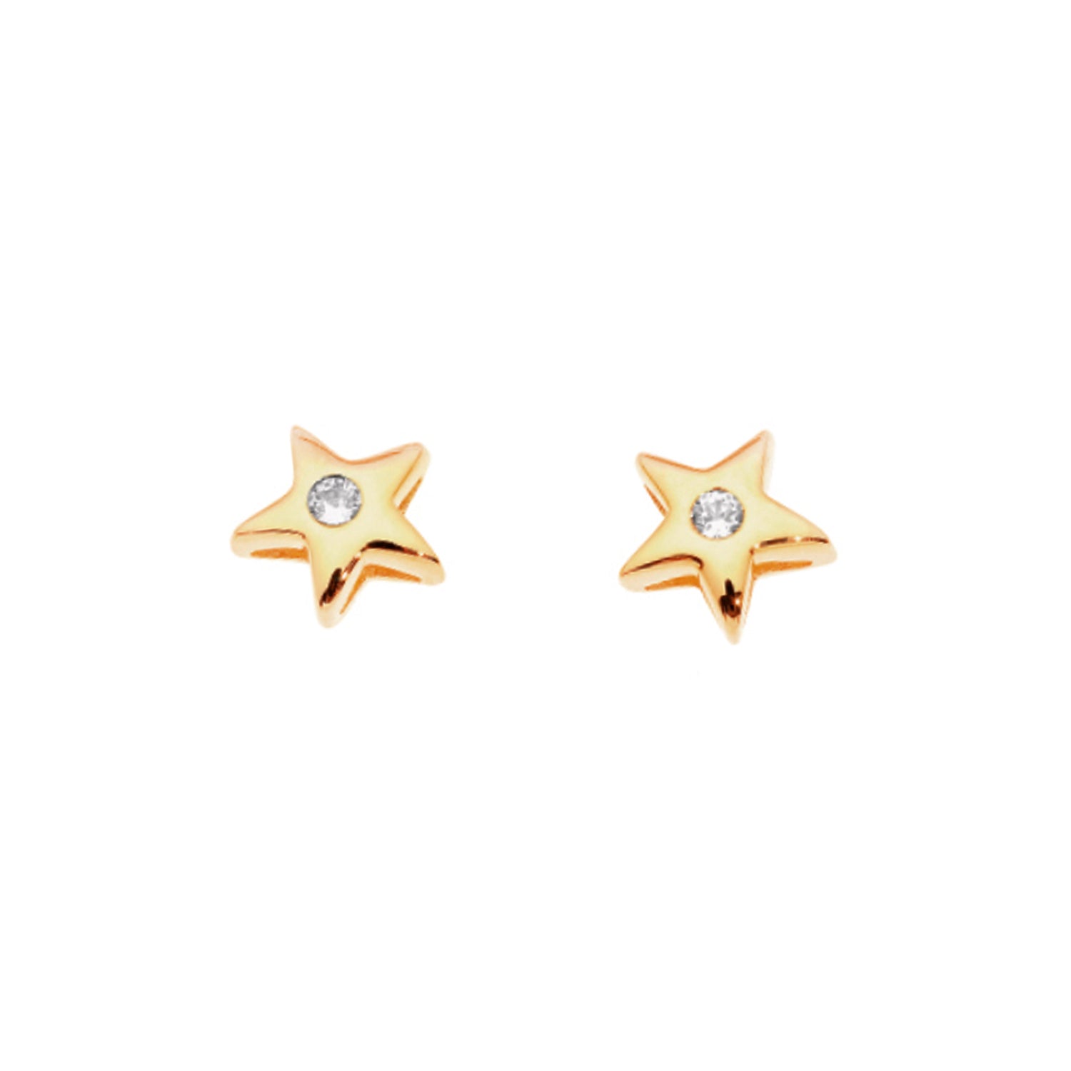 Star stud earrings