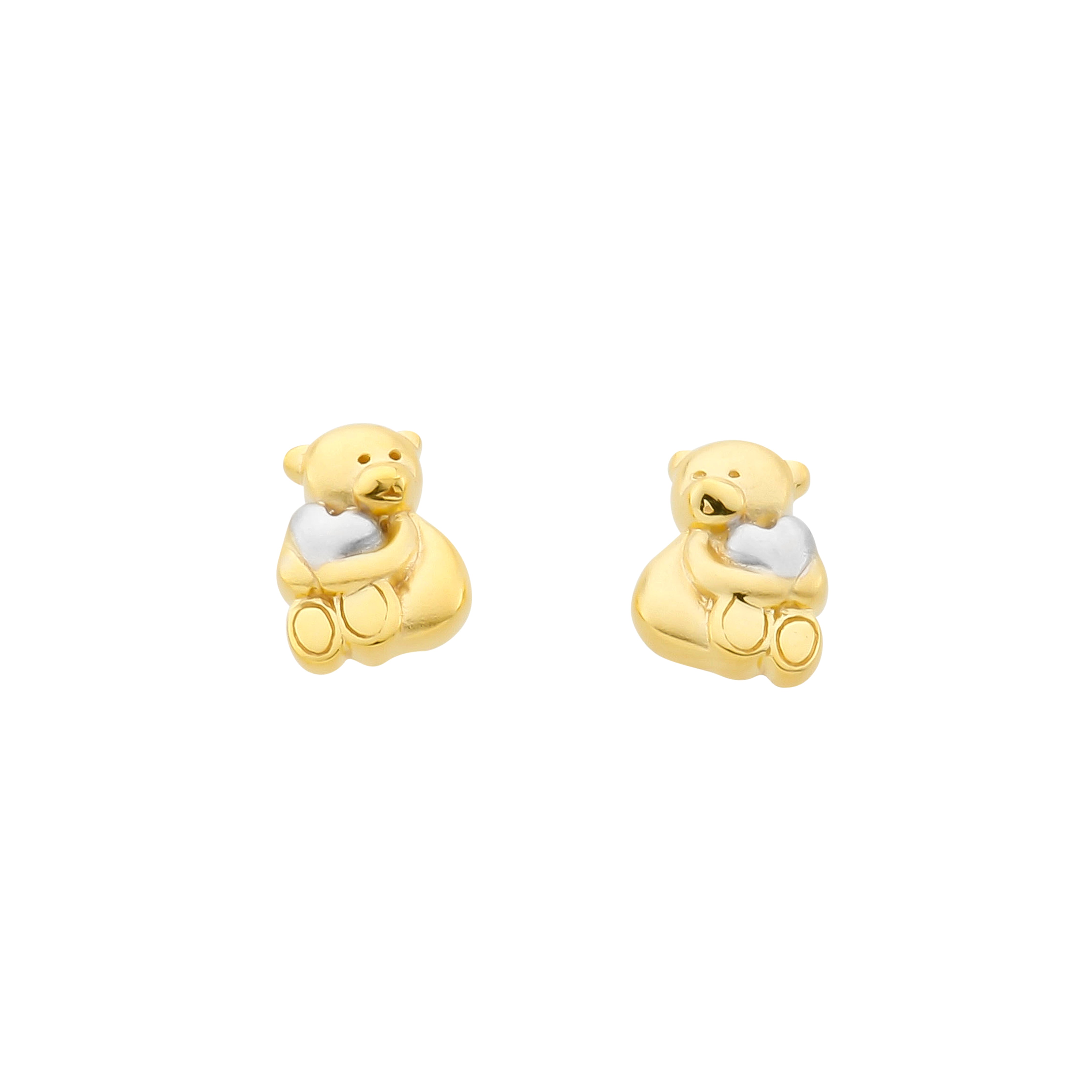 Teddy stud earrings