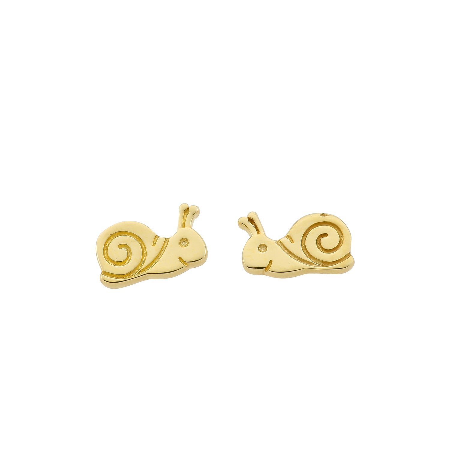 snail ear studs