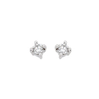 Solitaire earrings