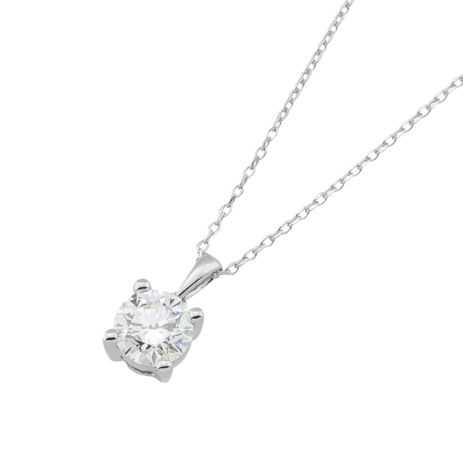 Solitärcollier Lab Grown Diamond