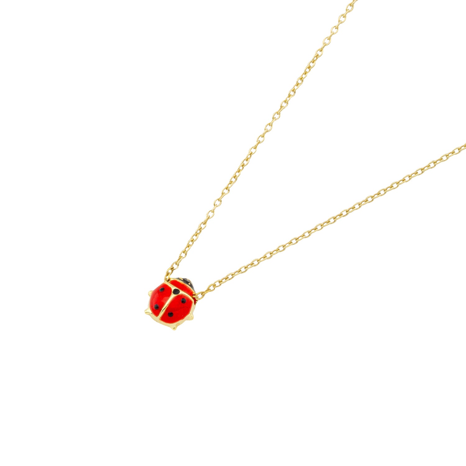 Collier Marienkäfer