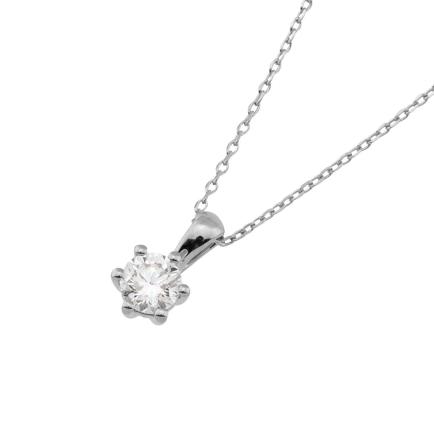 Solitärcollier Lab Grown Diamond