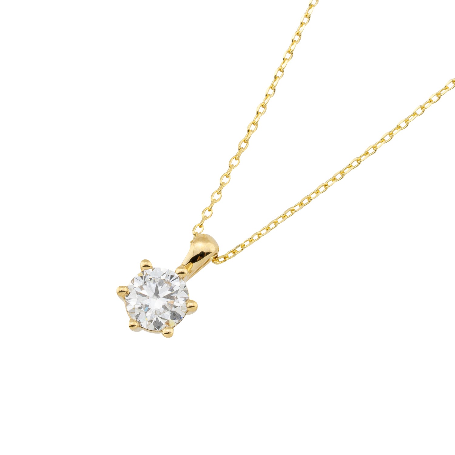 Solitärcollier Lab Grown Diamond