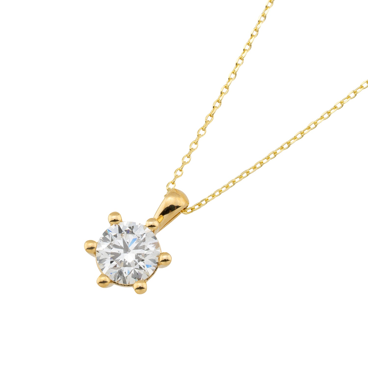 Solitärcollier Lab Grown Diamond