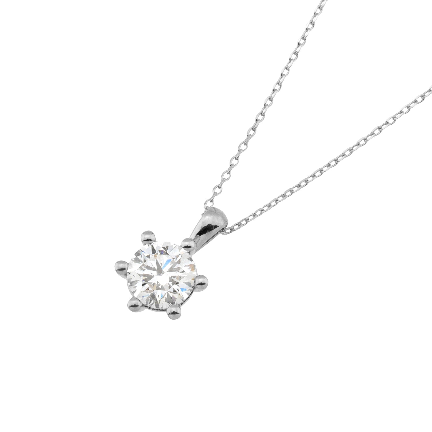 Solitärcollier Lab Grown Diamond