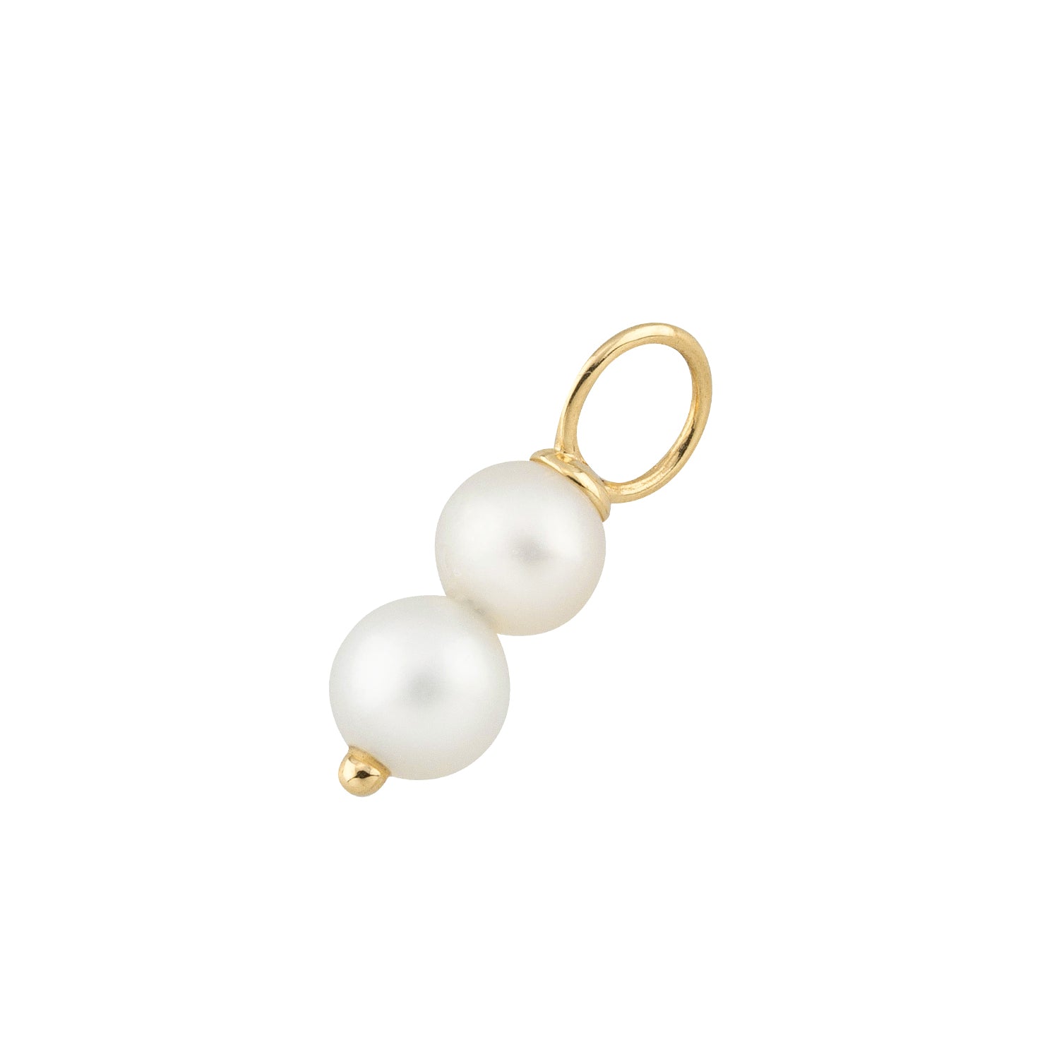 hoop earrings pearl