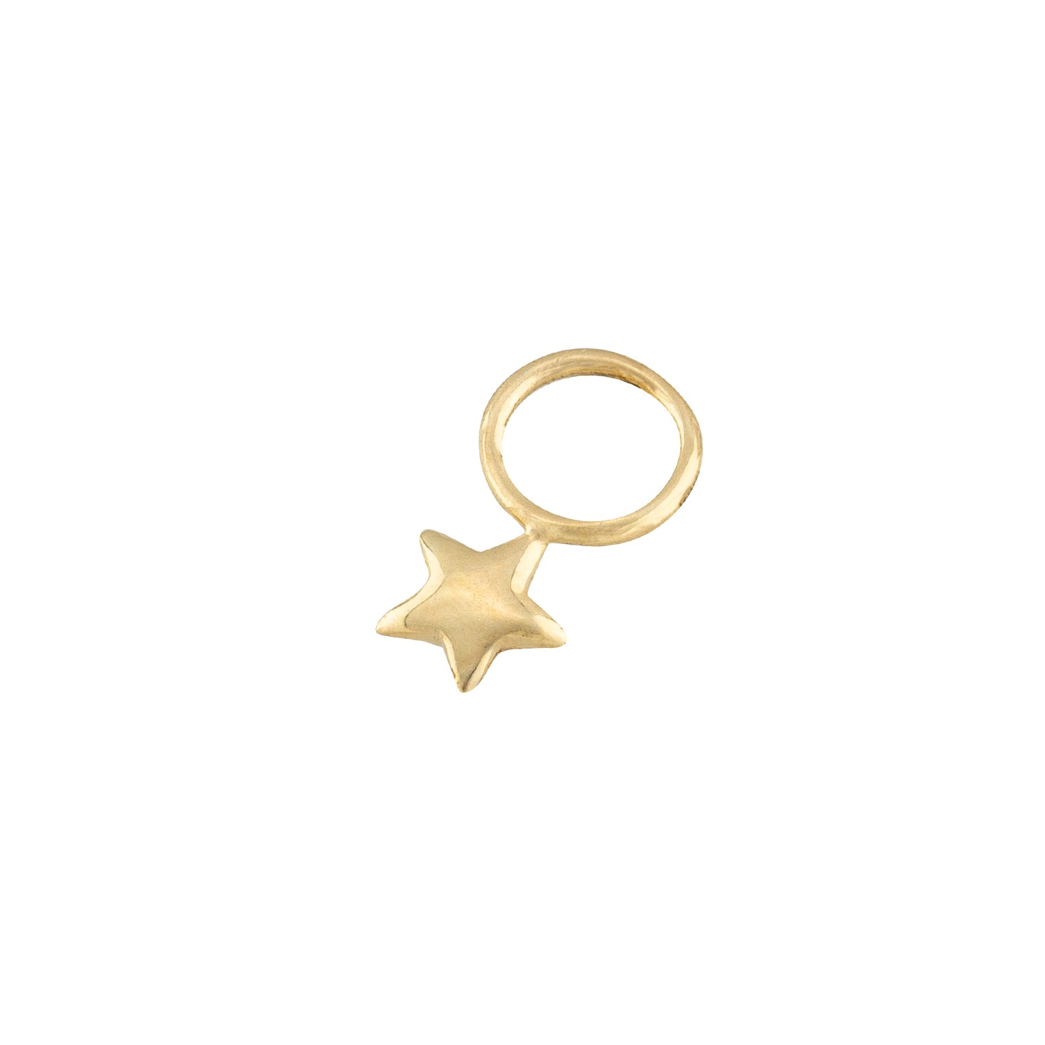 Hoop pendant star