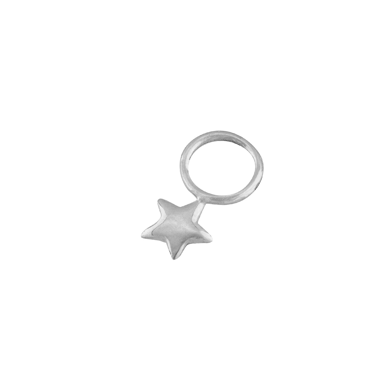 Hoop pendant star