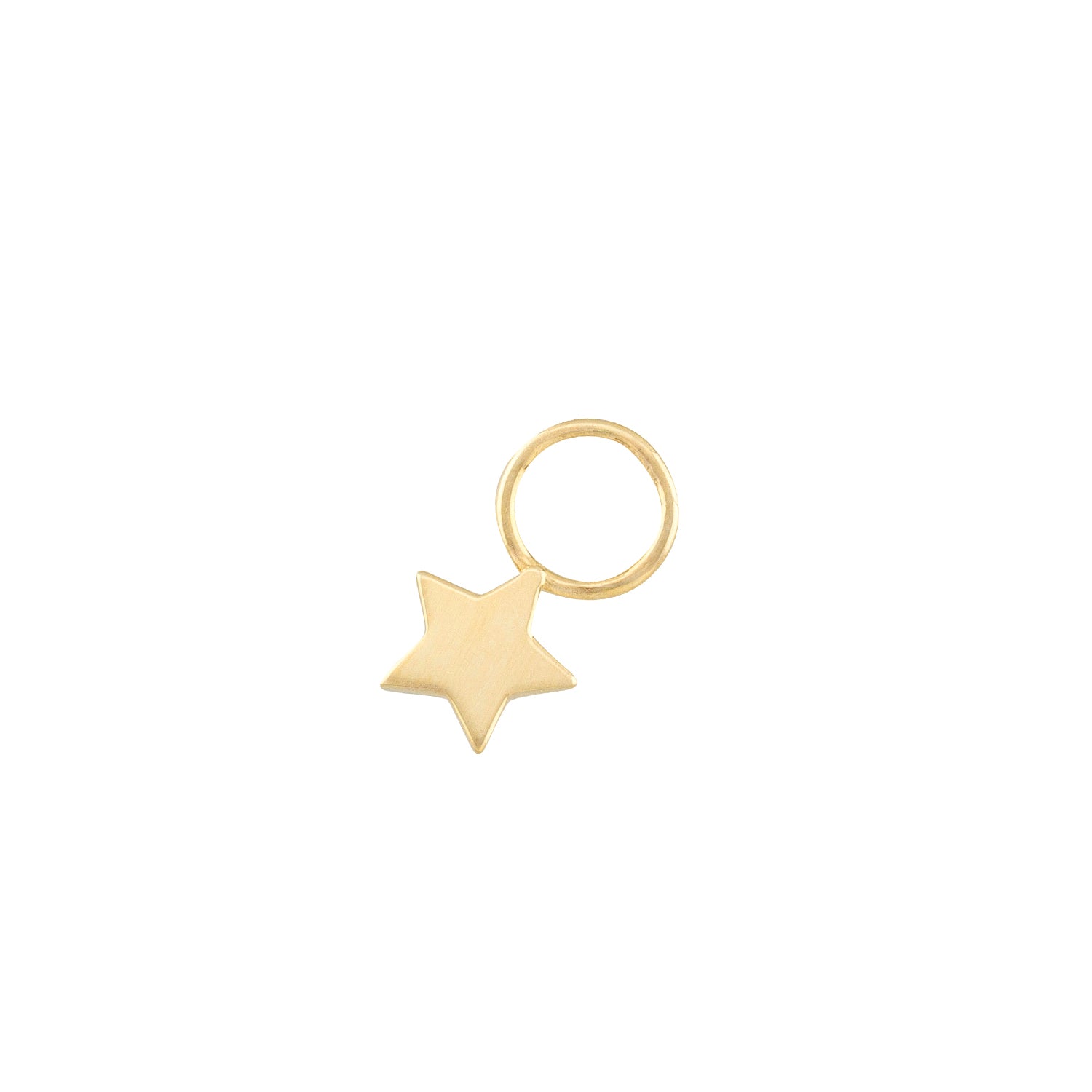 Hoop pendant star