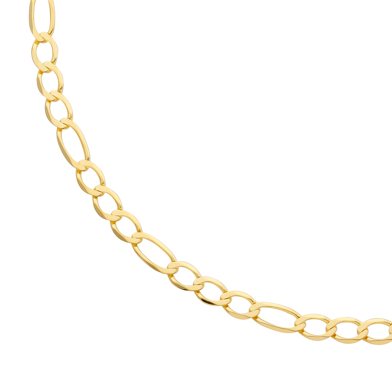 Figaro chain, 4.3mm