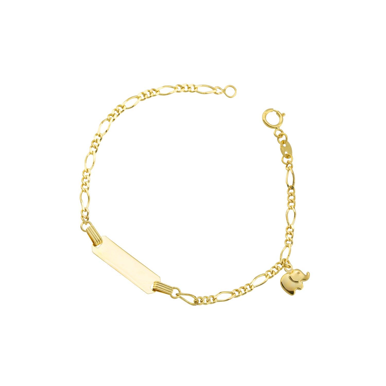 Schildarmband Elefant