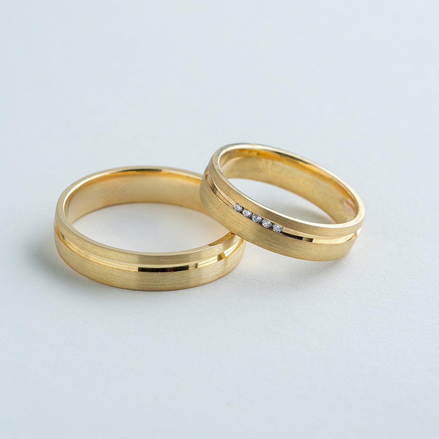 Wedding ring set Natasha