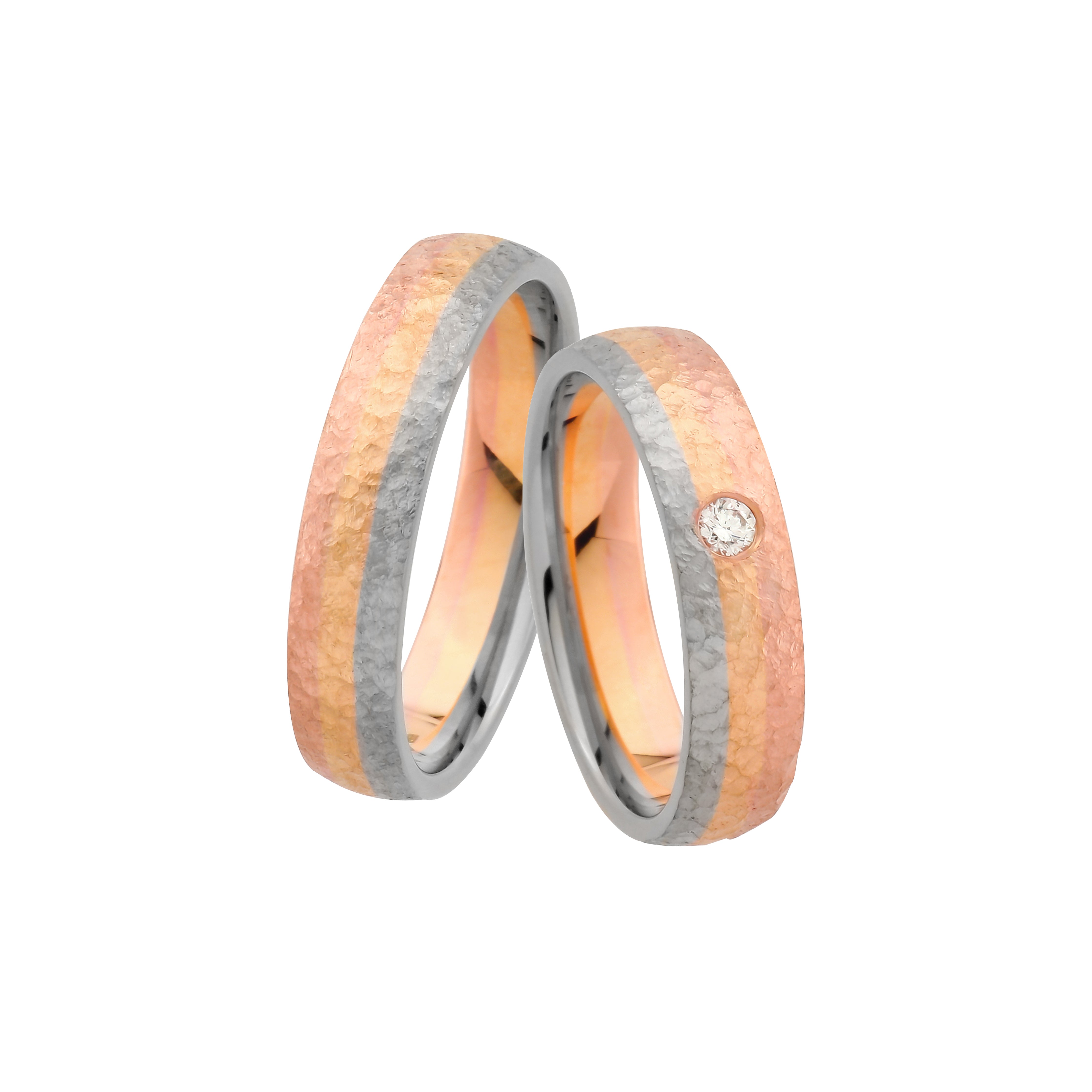 Wedding ring set Zaba