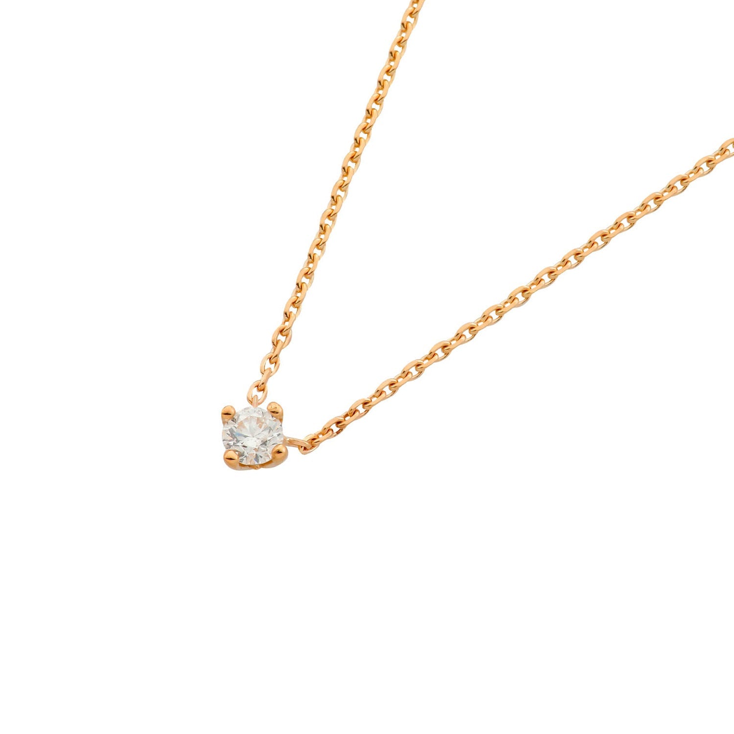 Collier Terry – Roségold 14 Karat (585)