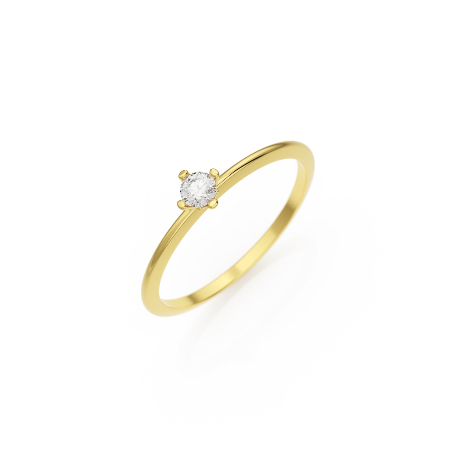 Verlobungsring Terry Lab-Grown – Platin (950)