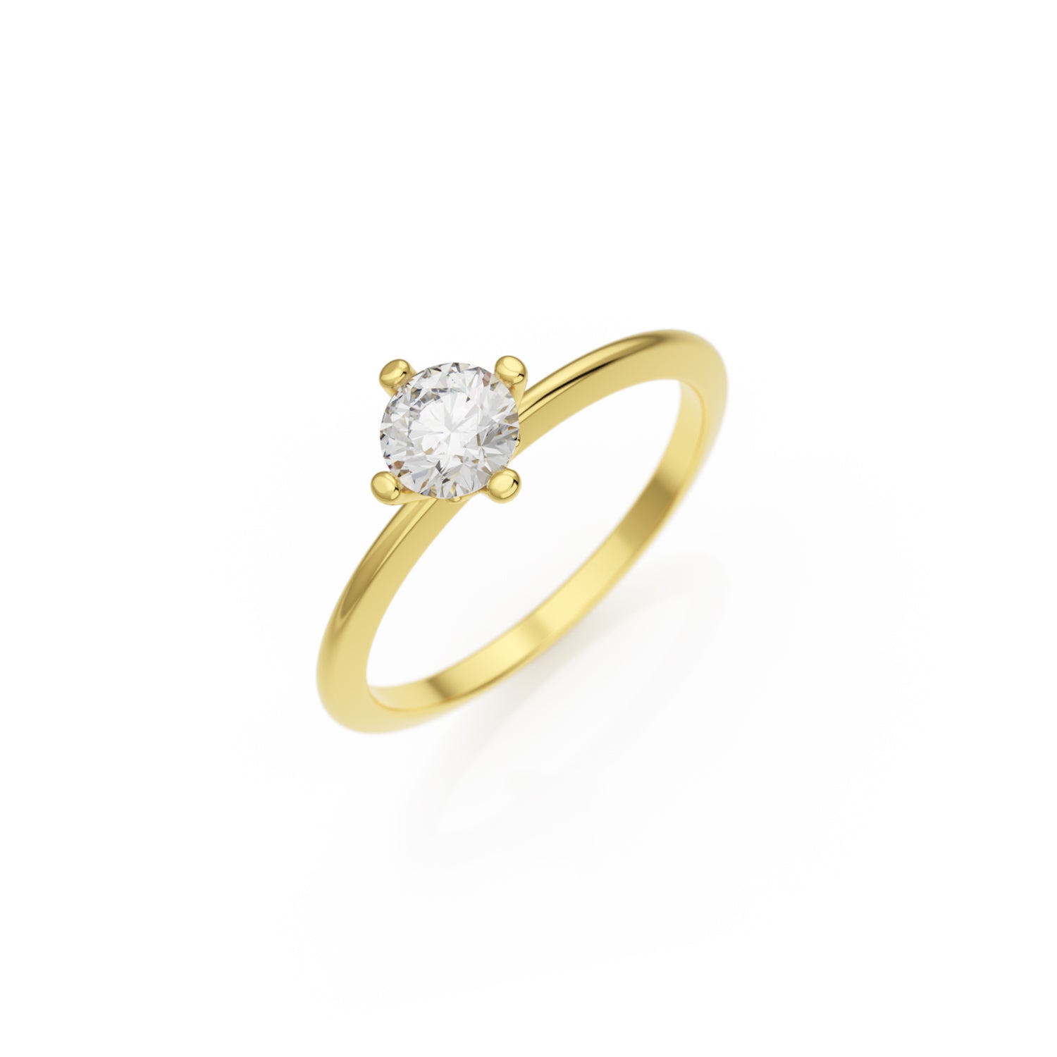 Verlobungsring Terry Lab-Grown – Platin (950)