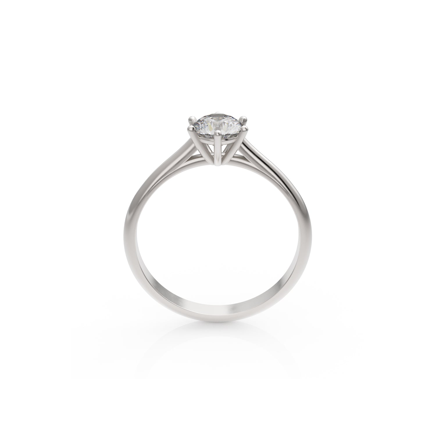 Verlobungsring Merdia Lab-Grown – Platin (950)