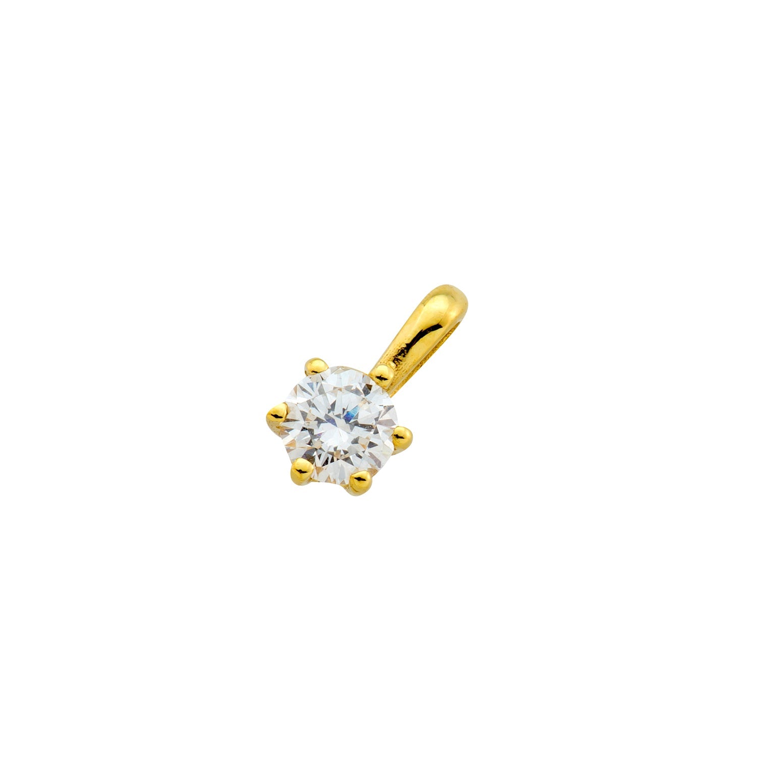 Anhänger Merdia Lab-Grown – Gelbgold 18 Karat (750)