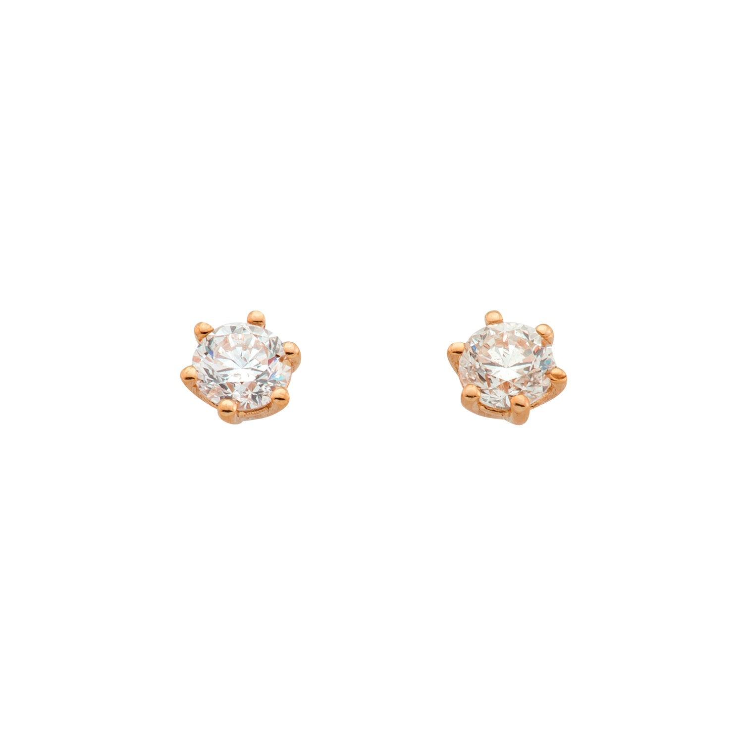Ohrstecker Merdia Lab-Grown – Roségold 18 Karat (750)