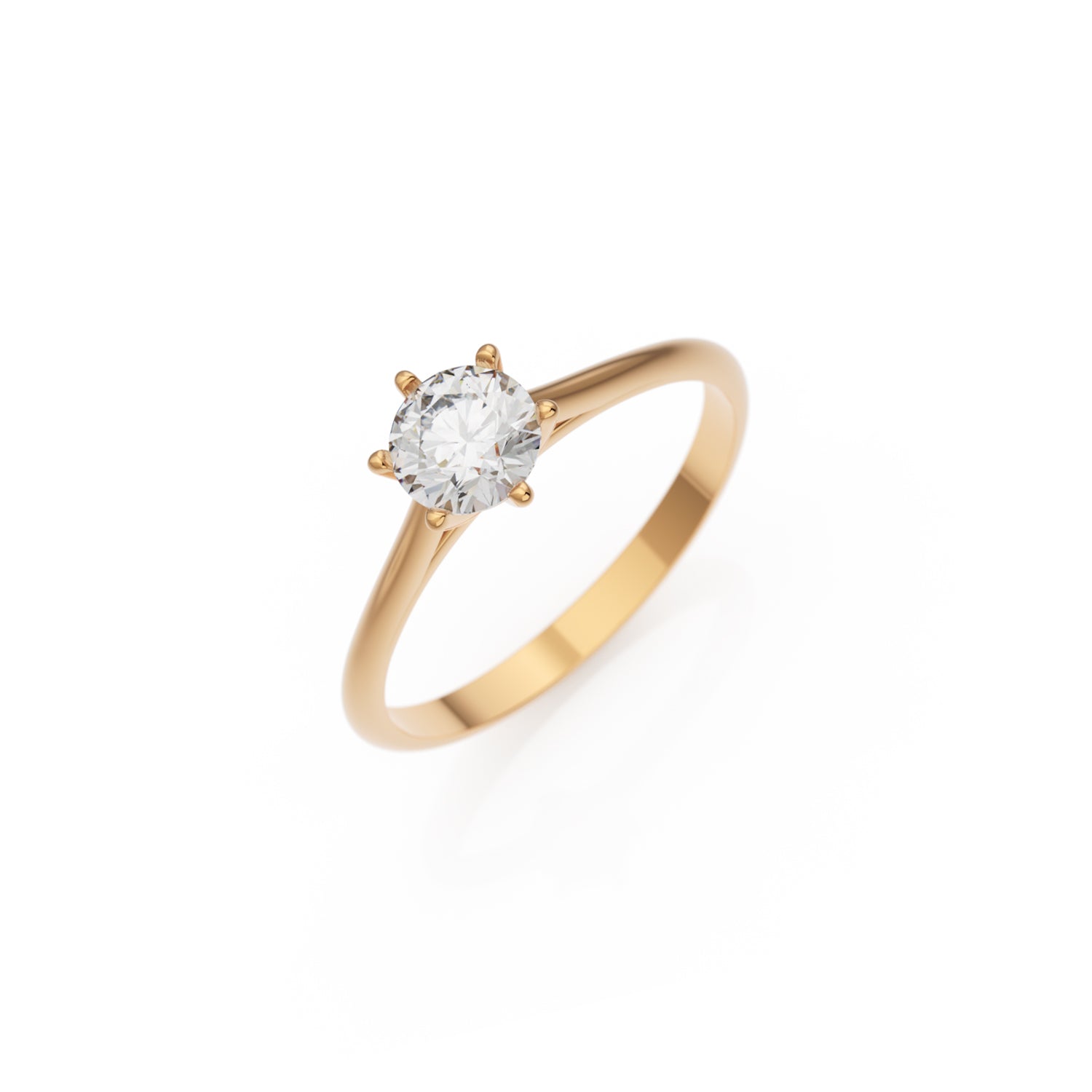 Verlobungsring Merdia Lab-Grown – Roségold 18 Karat (750)