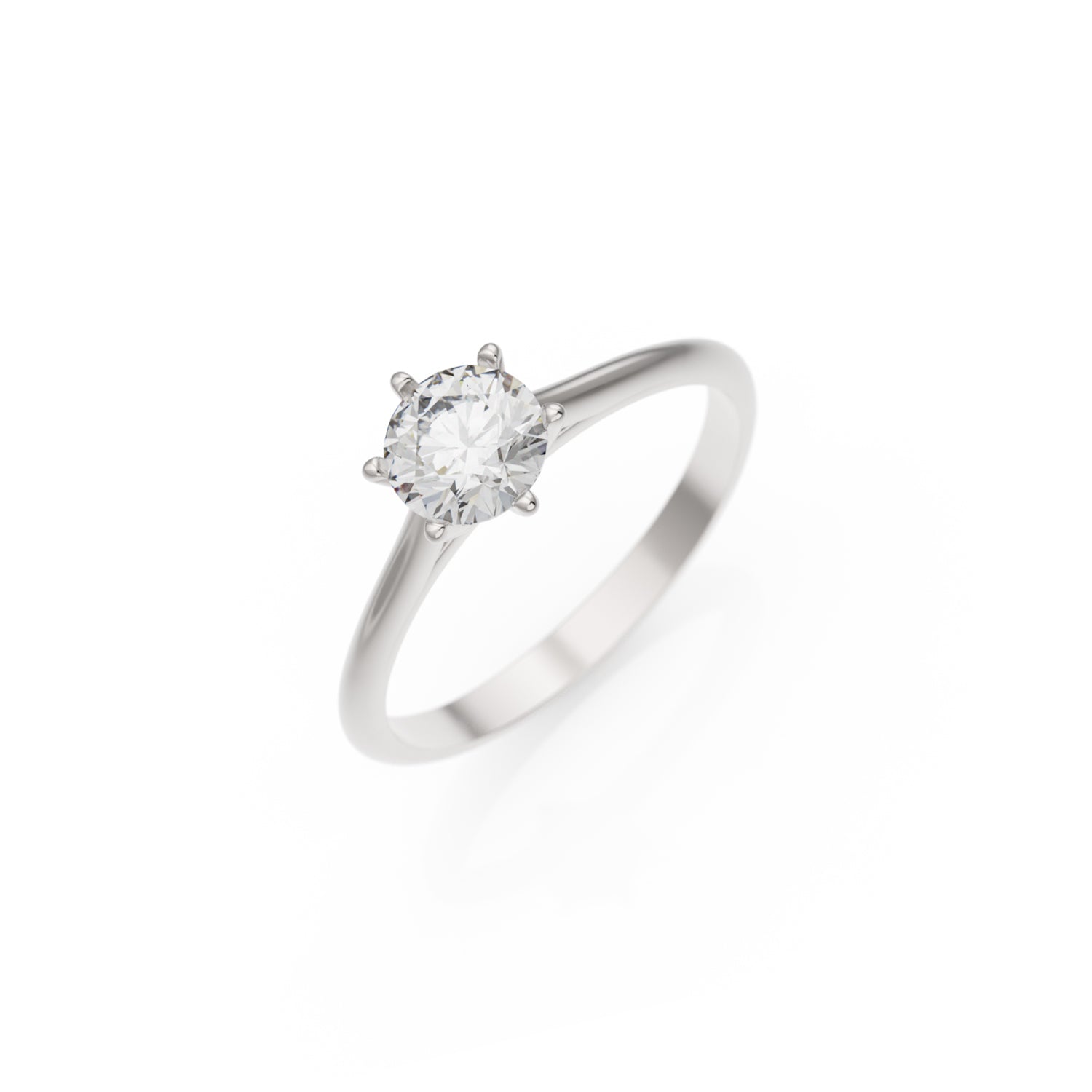 Verlobungsring Merdia Lab-Grown – Platin (950)