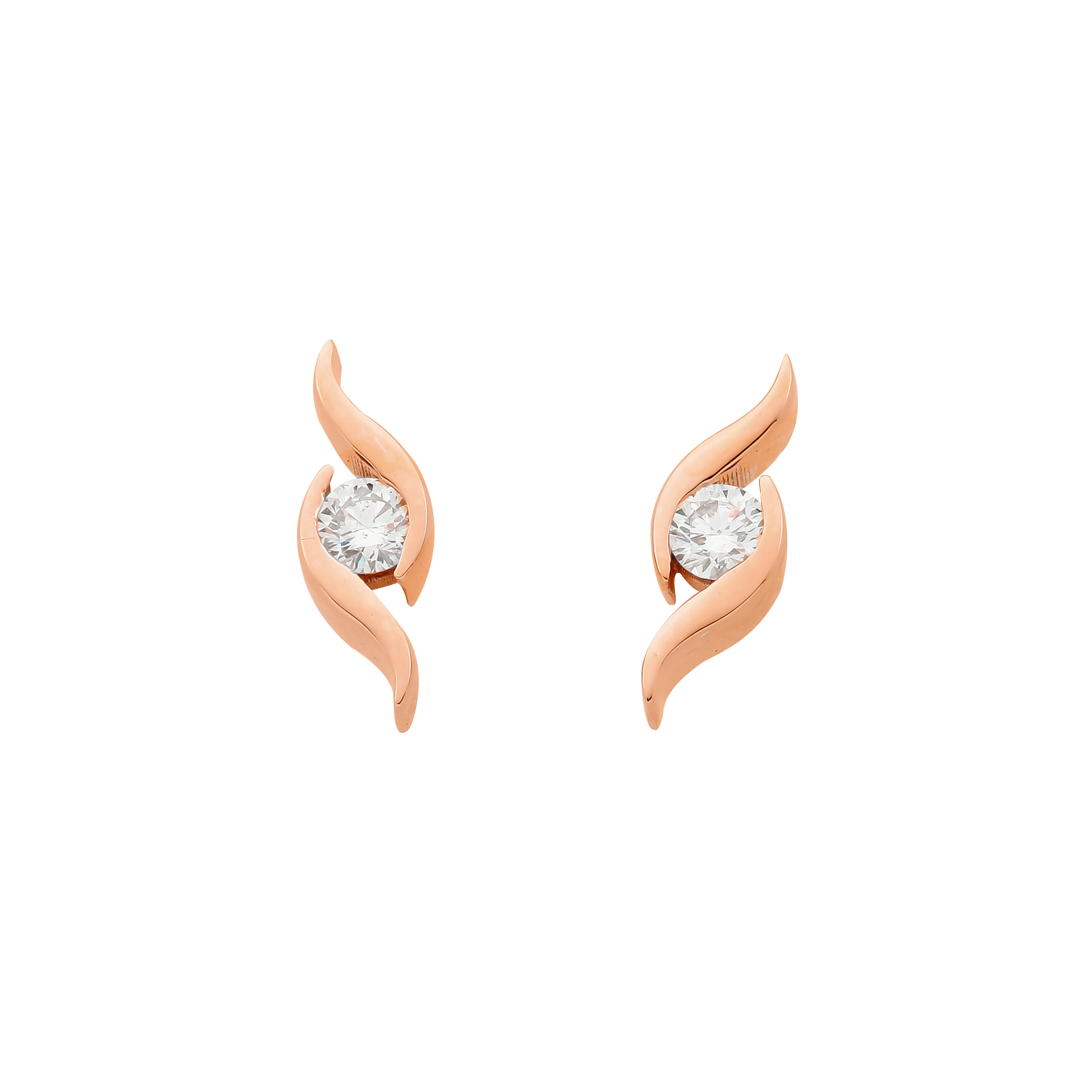 Ohrstecker Summertime – Rotgold 14 Karat (585)
