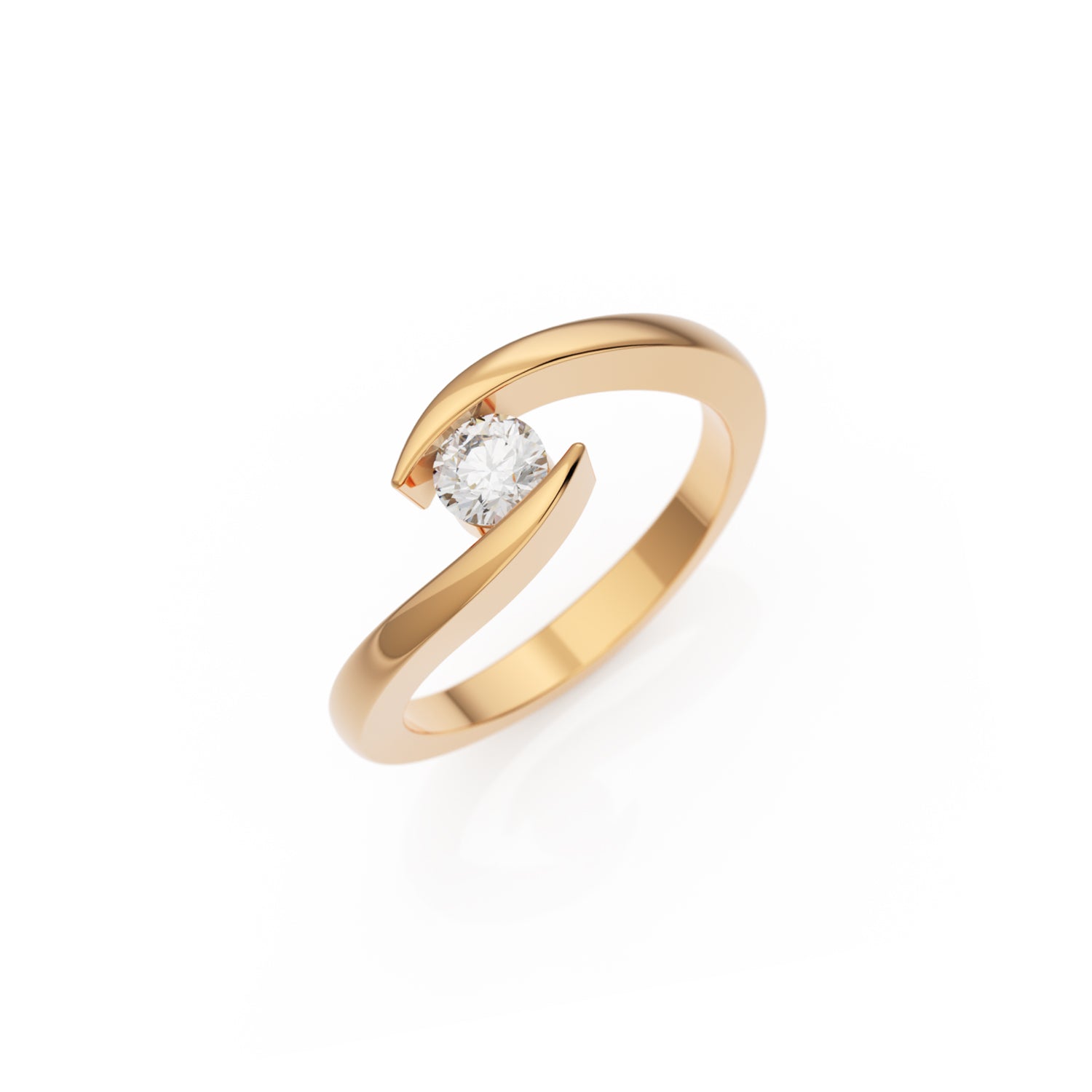 Verlobungsring Summertime G/VS – Roségold 18 Karat (750)