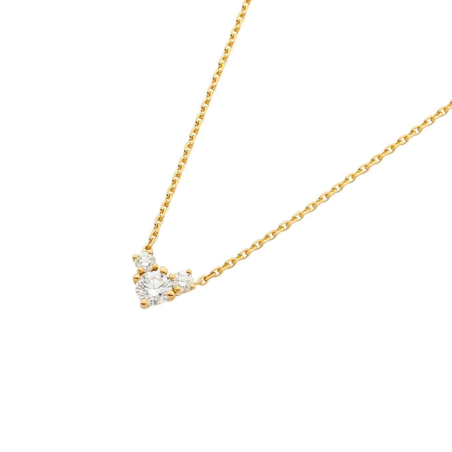 Collier Trilogy – Roségold 14 Karat (585)