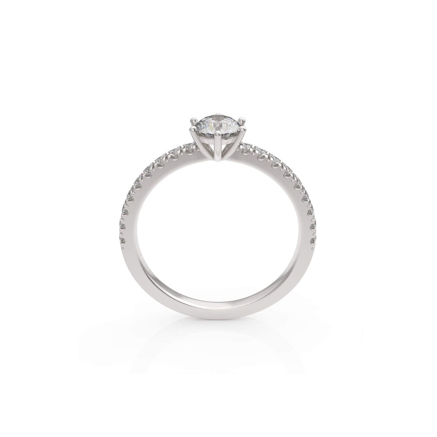 Verlobungsring L'Amour Weißgold