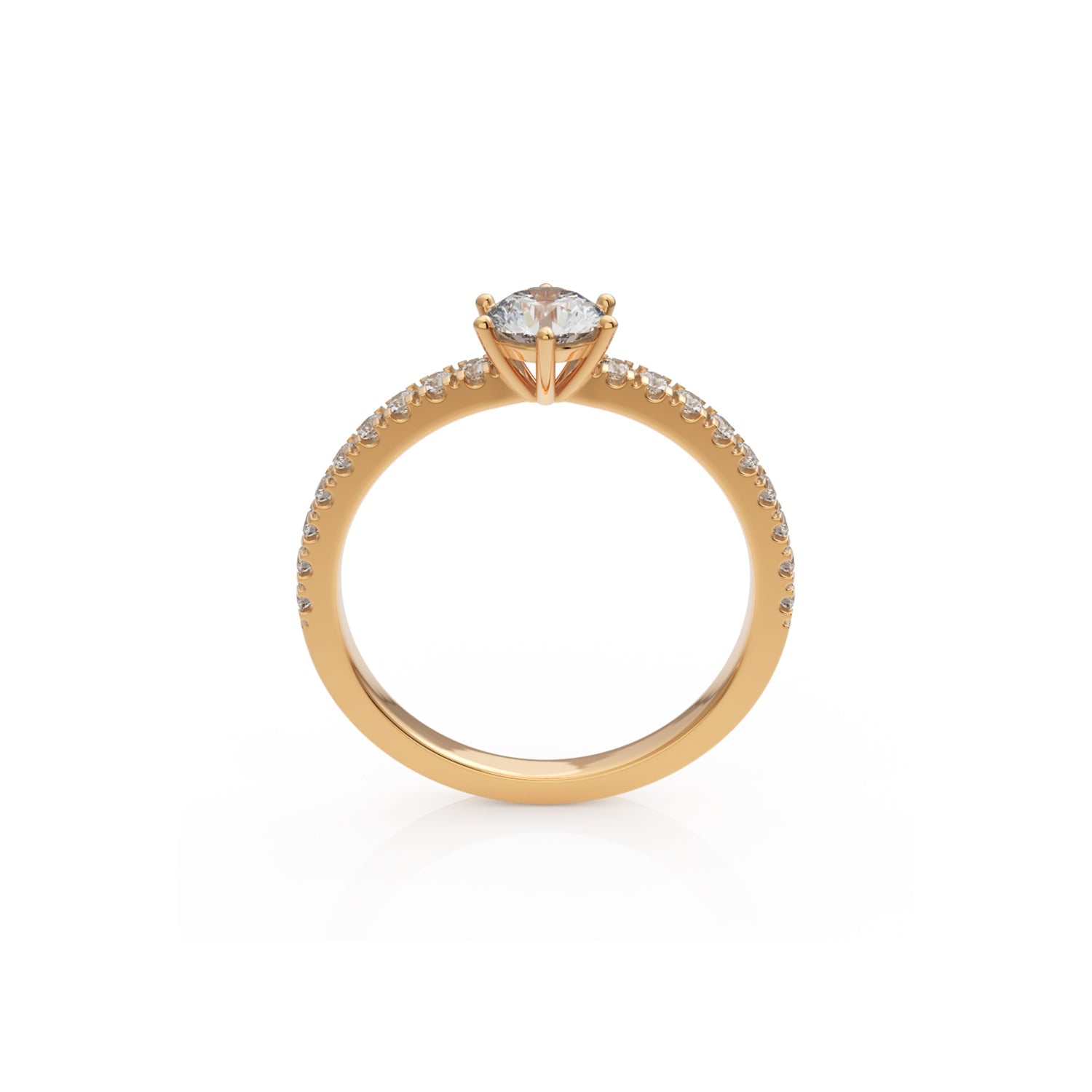 Verlobungsring L'Amour Roségold